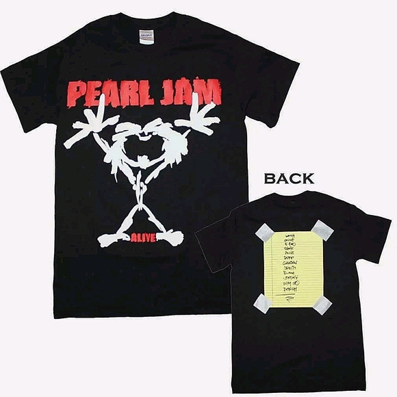Pearl Jam Stickman Alive Album Art Shirt - Picture 2 of 3